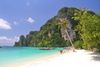 Tonsai West Beach in Phi Phi Islands