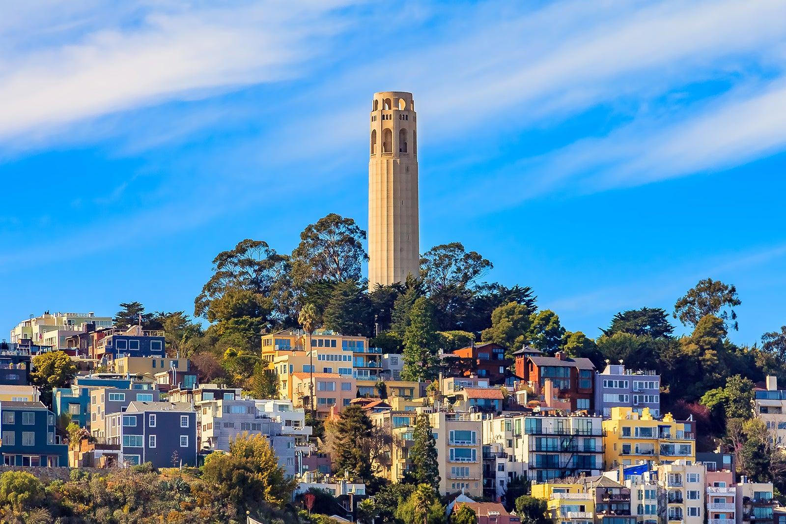 Coit Tower in San Francisco