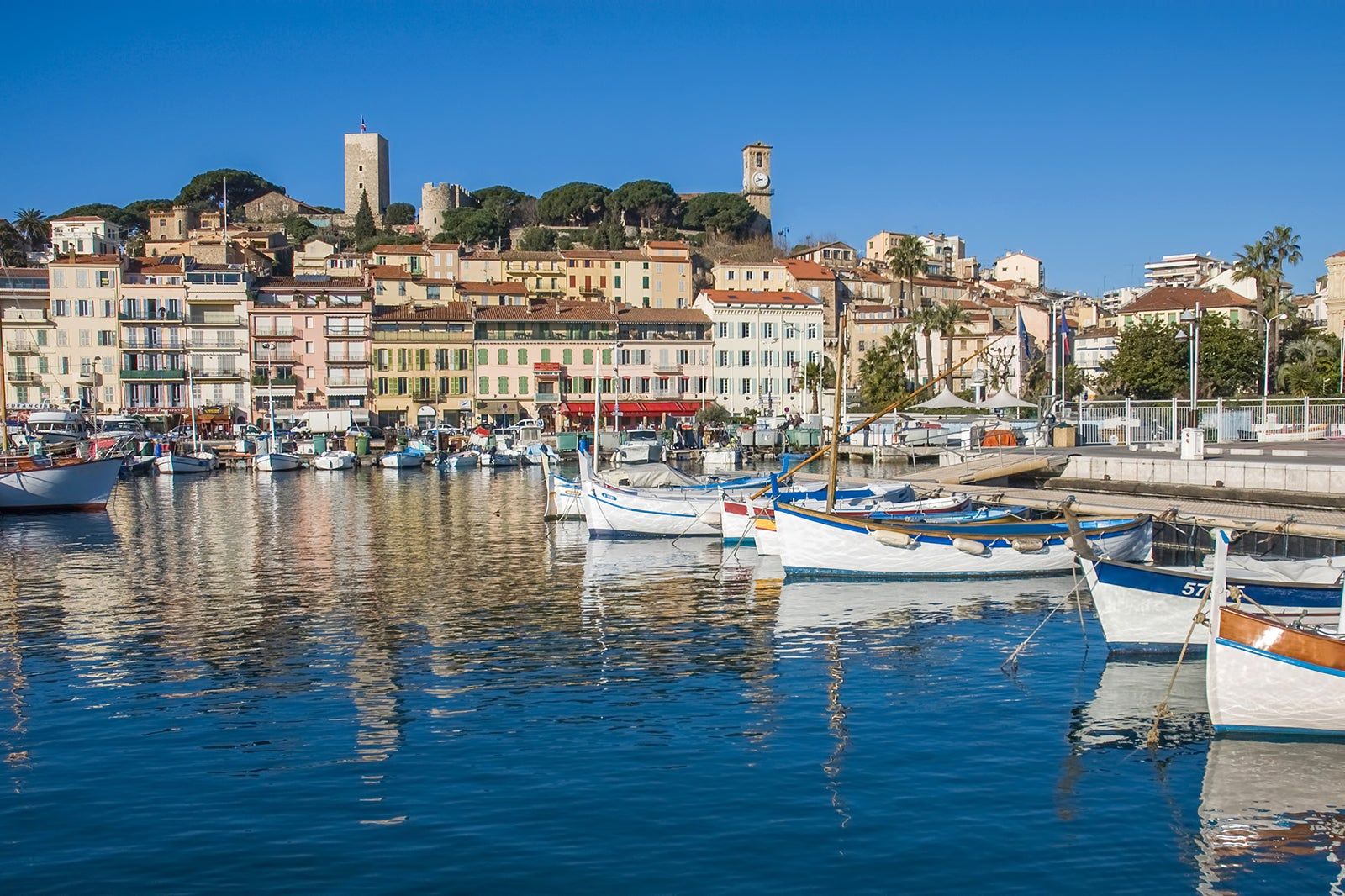 Le Vieux Port in Cannes