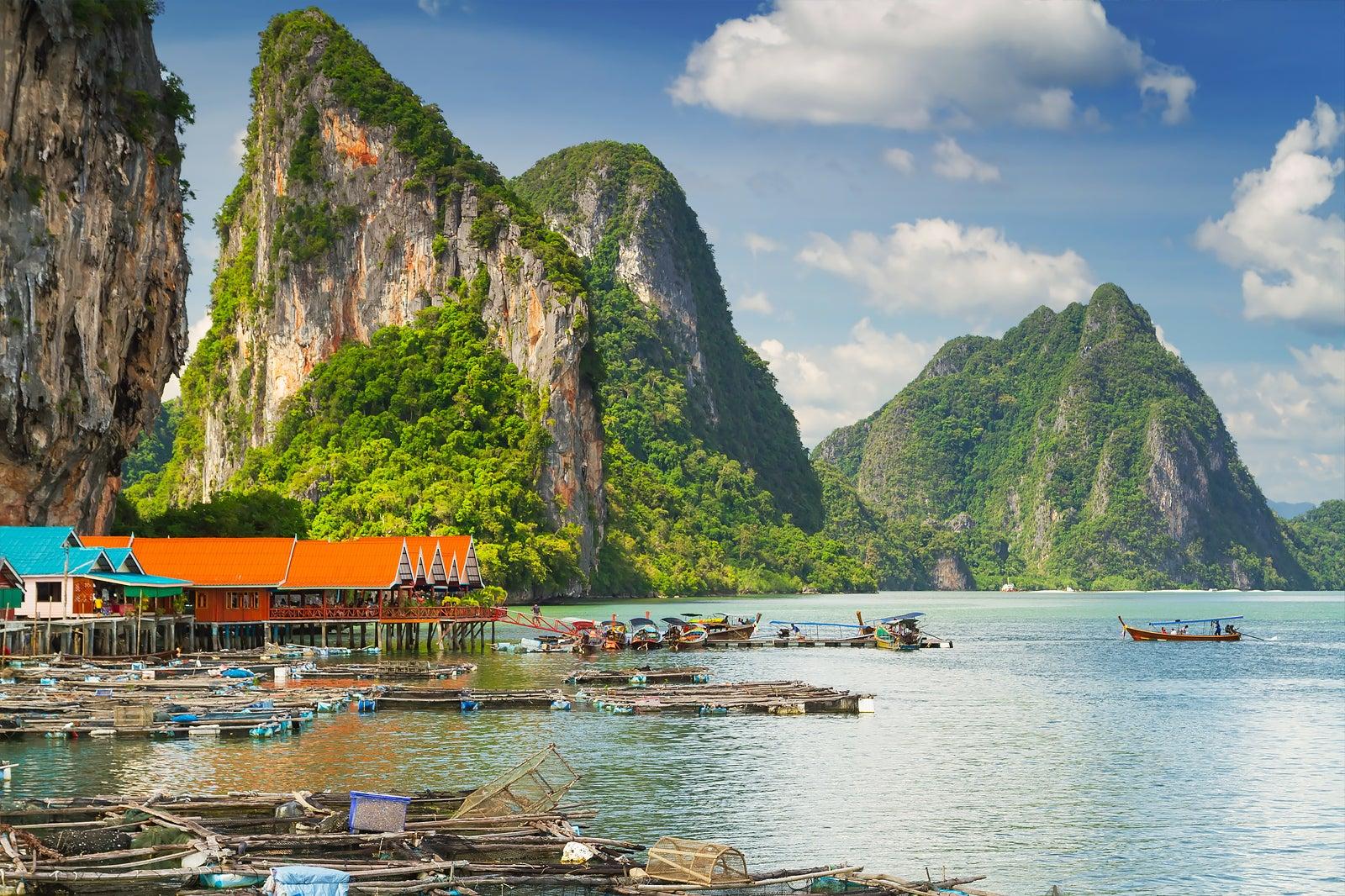 Koh Panyee in Phang Nga Bay