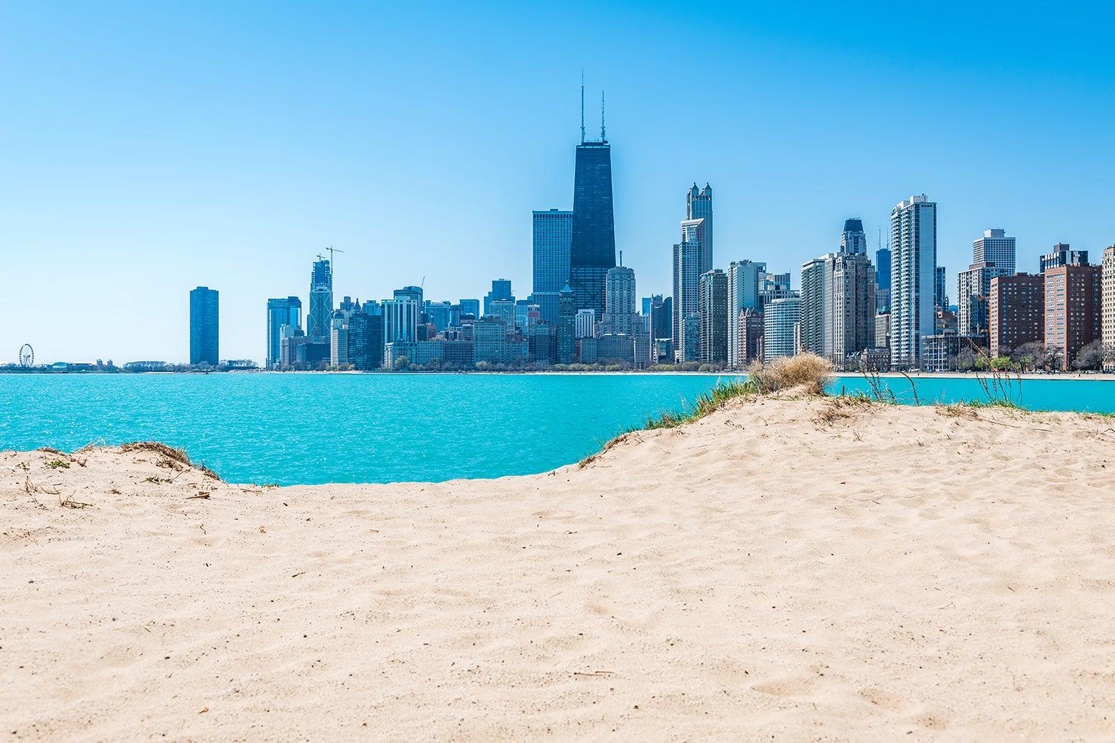 North Avenue Beach in Chicago