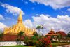 Pha That Luang in Vientiane