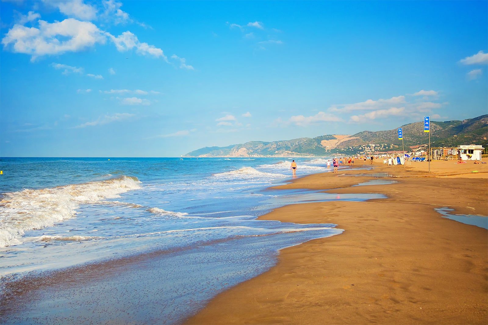 Castelldefels Beach in Barcelona