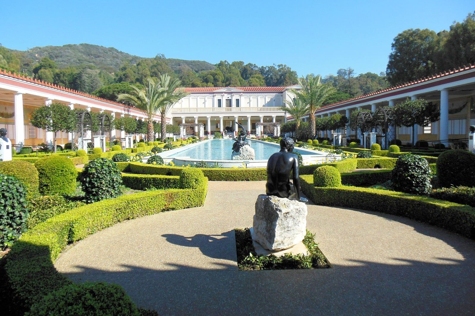 The Getty Villa in Los Angeles