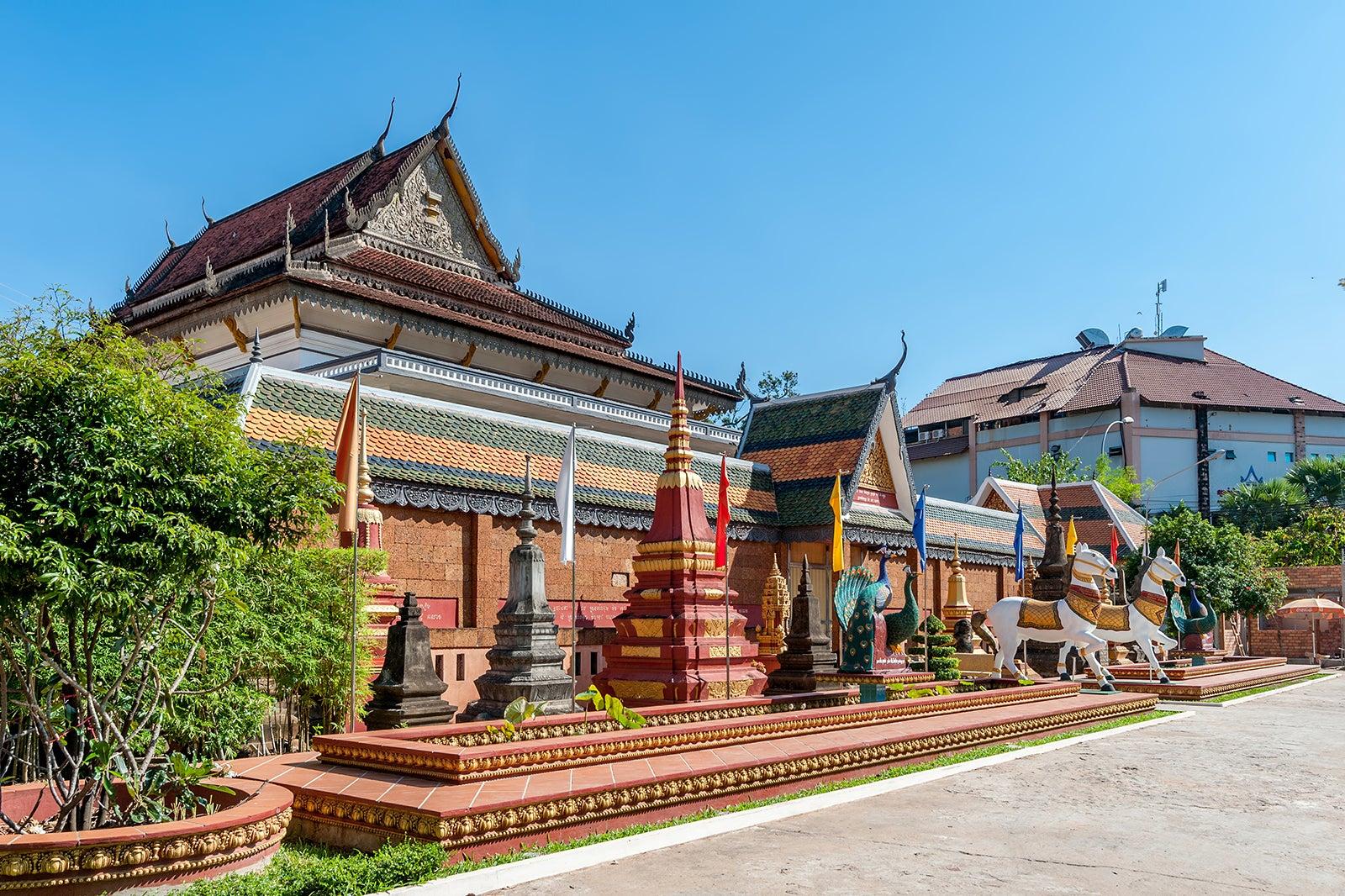 Wat Damnak Pagoda in Siem Reap