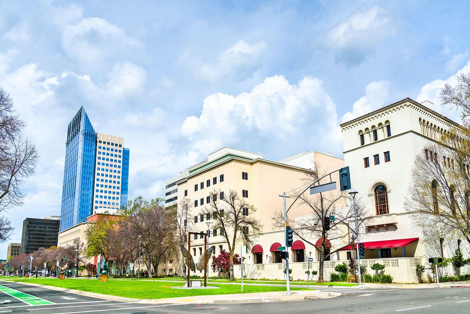 Capitol Mall Boulevard in Sacramento, California