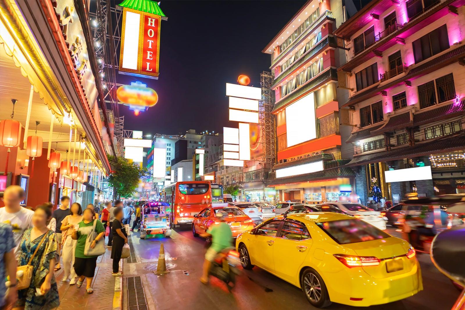 Most popular streets in Bangkok