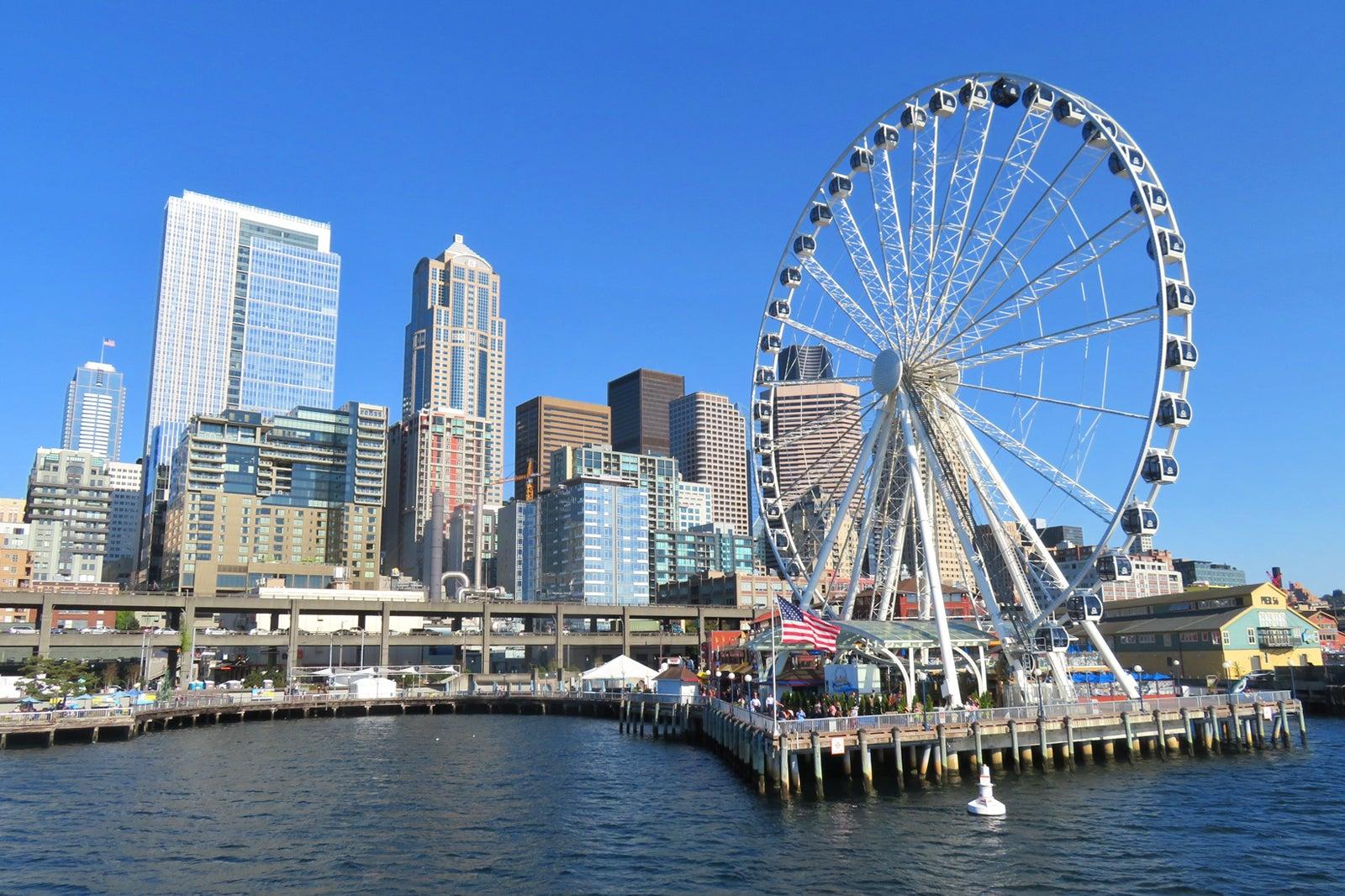 Seattle Great Wheel in Seattle