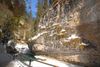 Johnston Canyon Evening Icewalk in Banff