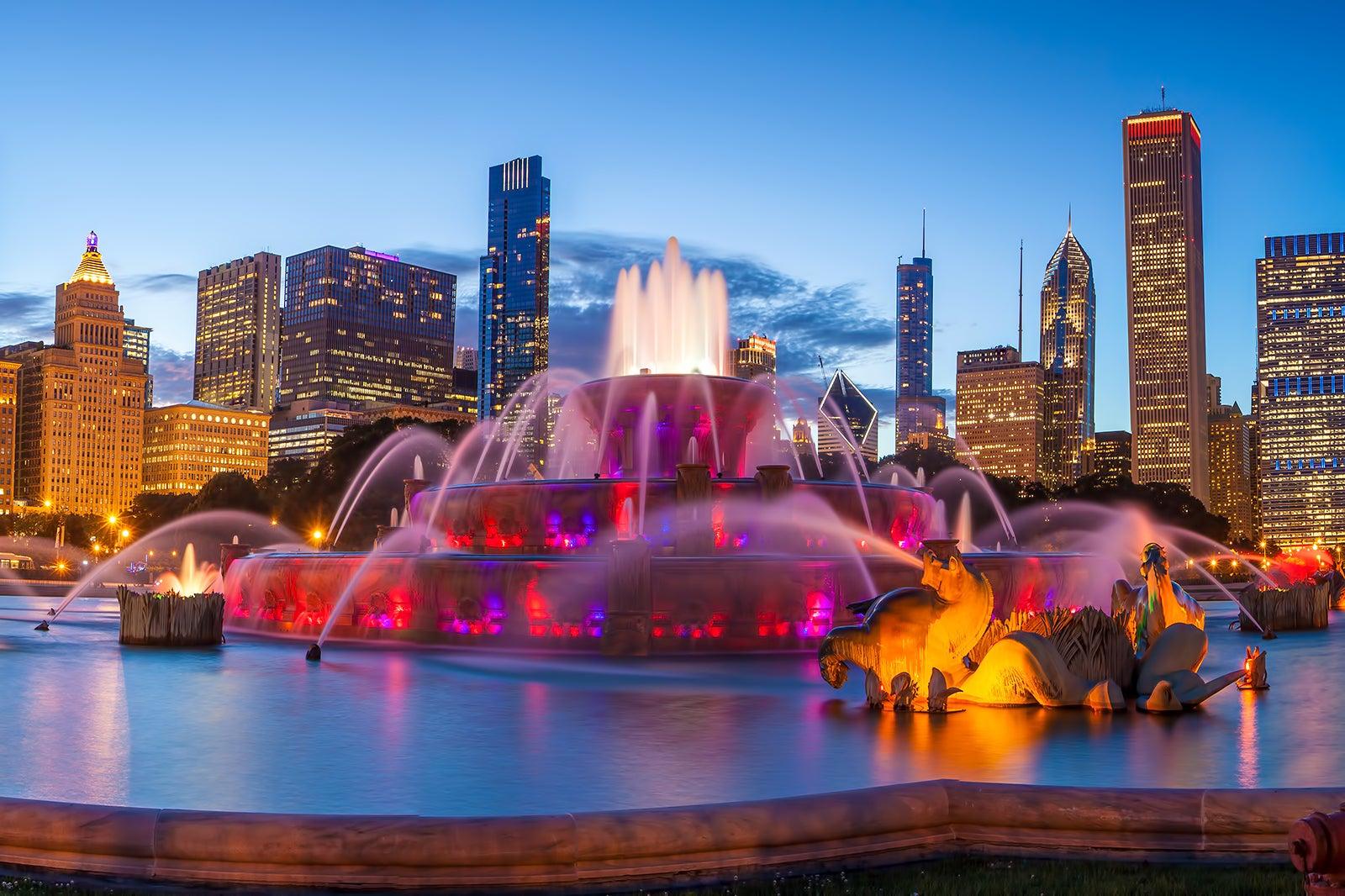 Buckingham Fountain in Chicago