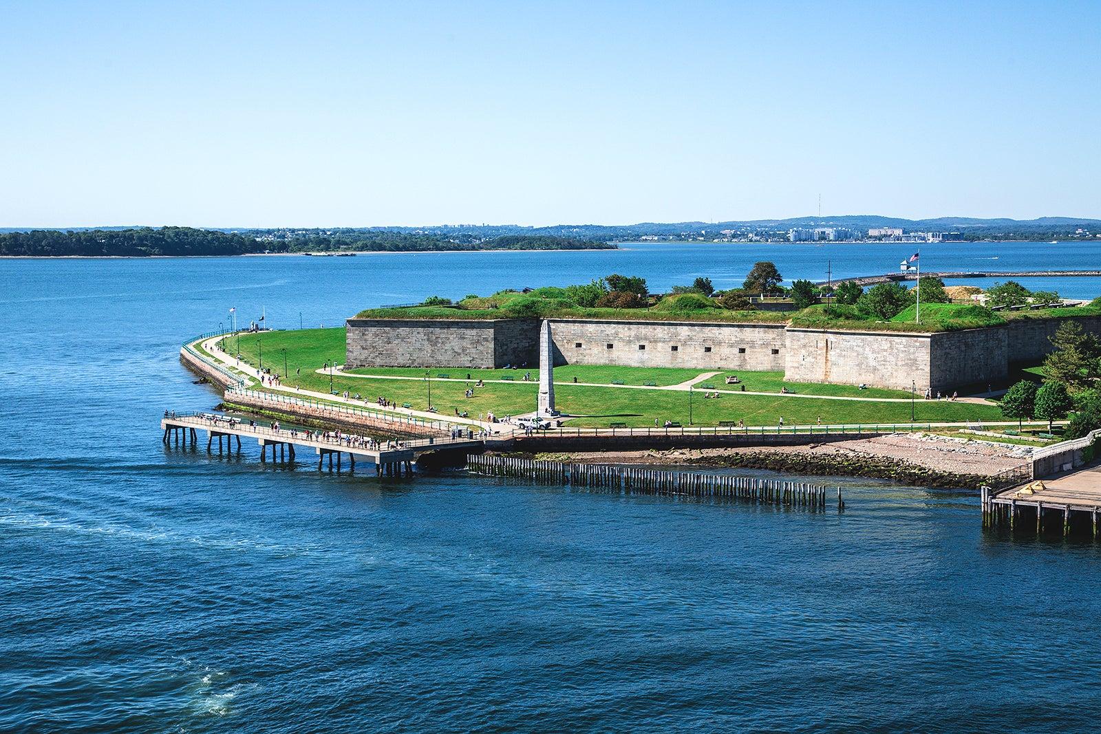 Castle Island in Boston