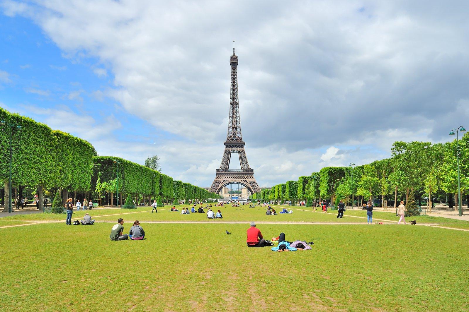 The Eiffel Tower in Paris