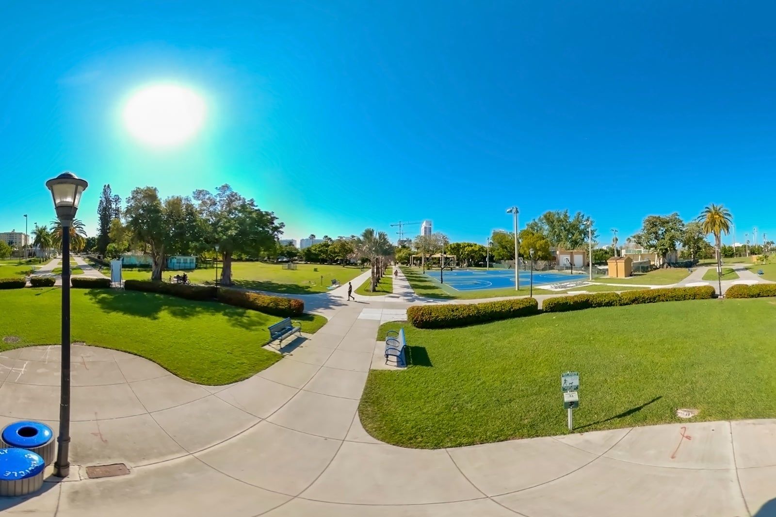 Flamingo Park in Miami