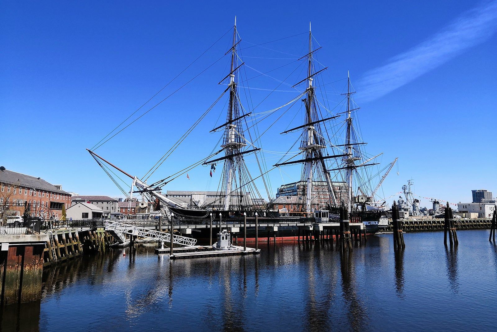 USS Constitution in Boston