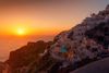Sunset in Santorini