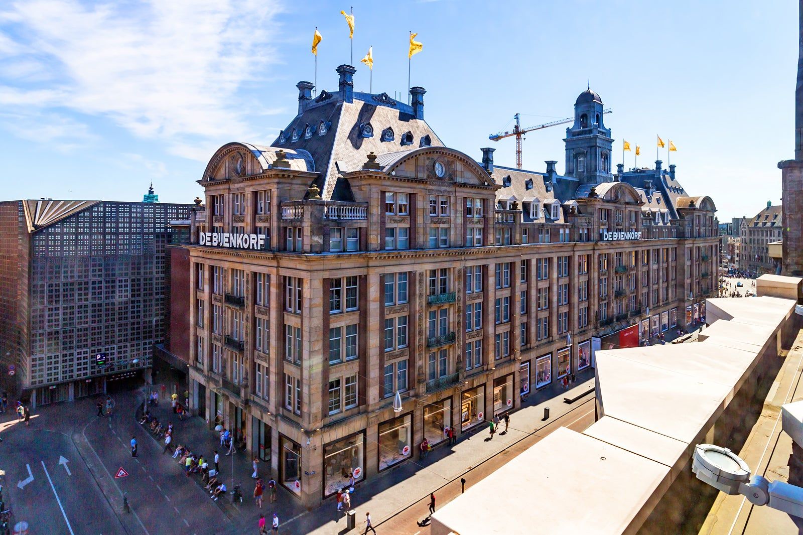 De Bijenkorf in Amsterdam