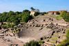 The Gallo-Roman Theatre and Odeon in Lyon, France