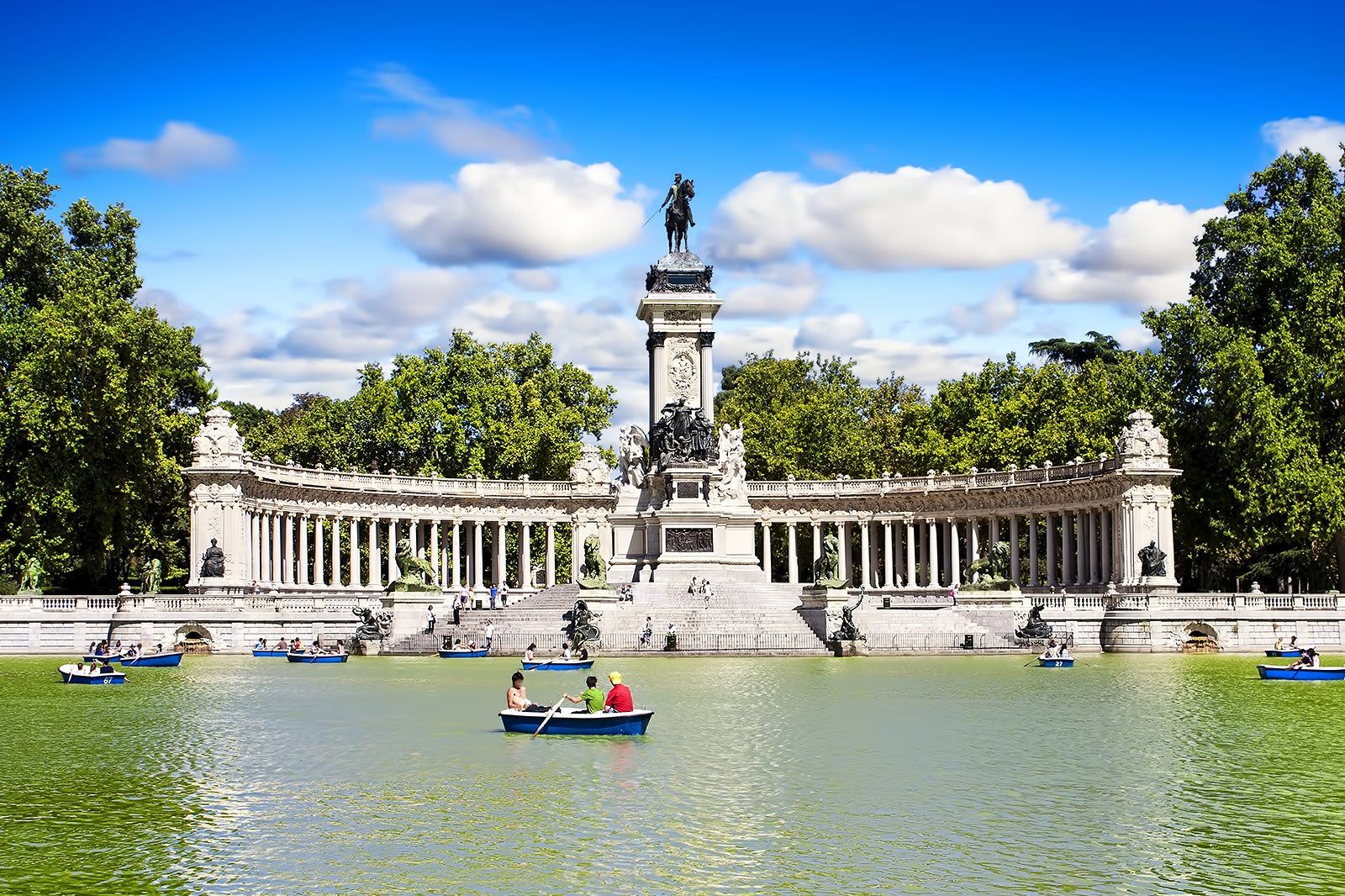 El Retiro Park in Madrid