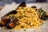 Espaguetis con mejillones