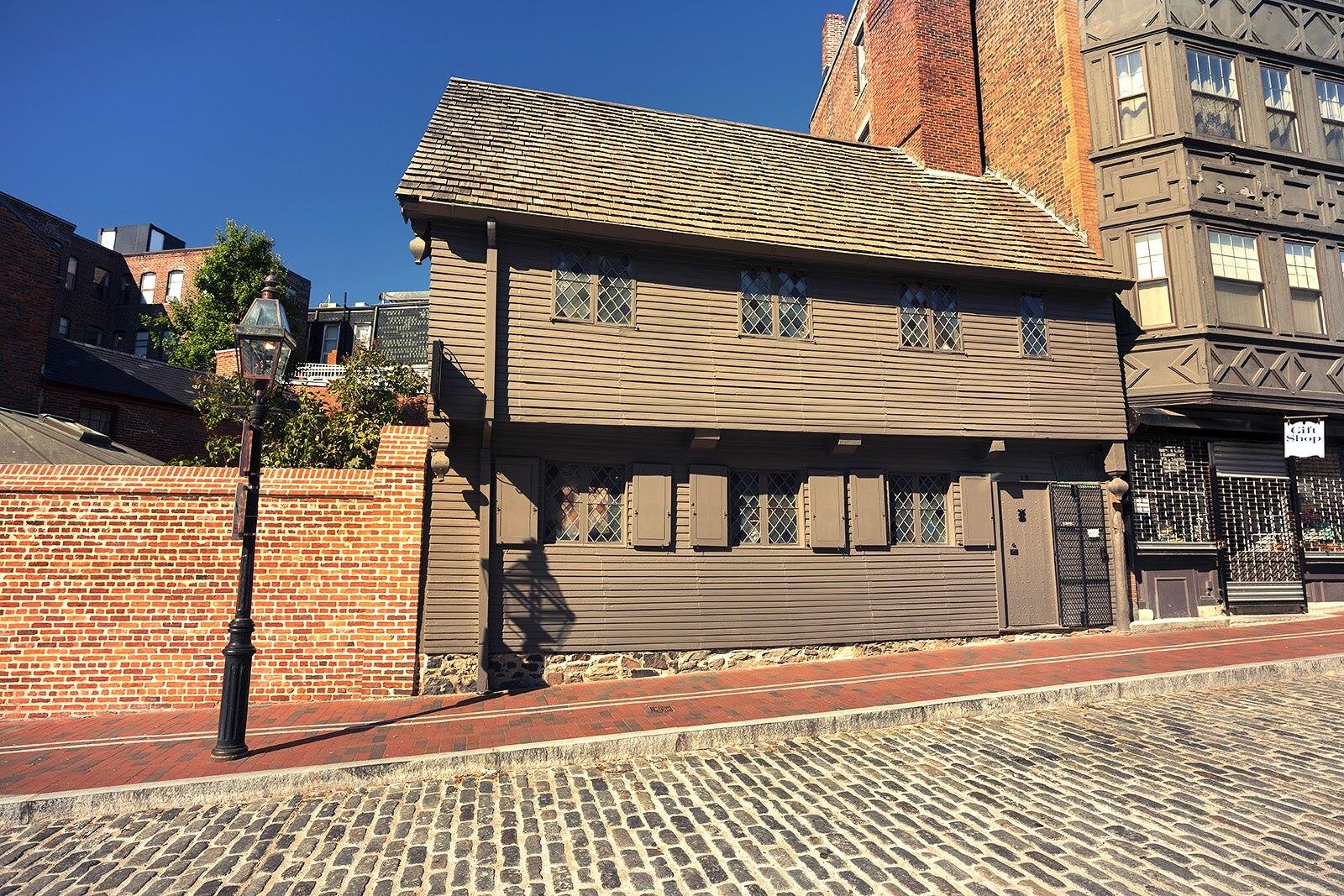 The Paul Revere House in Boston
