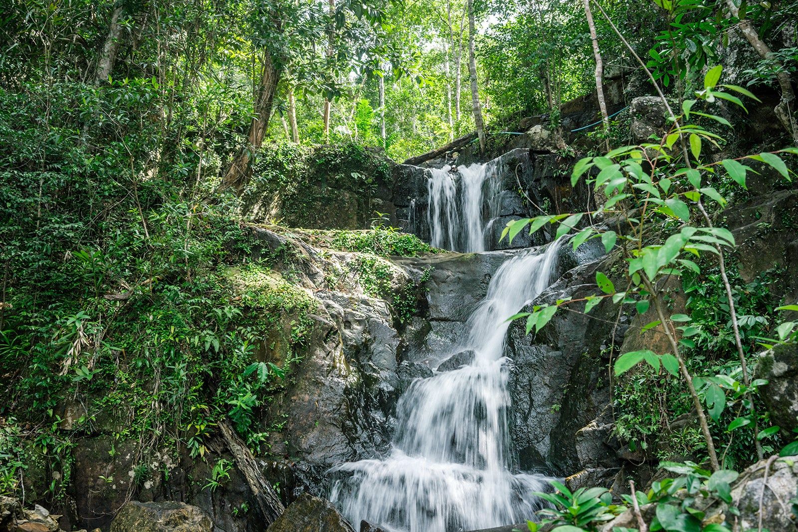 Sok San Waterfall in Koh Rong