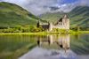 Kilchurn Castle in Dalmally, Scotland
