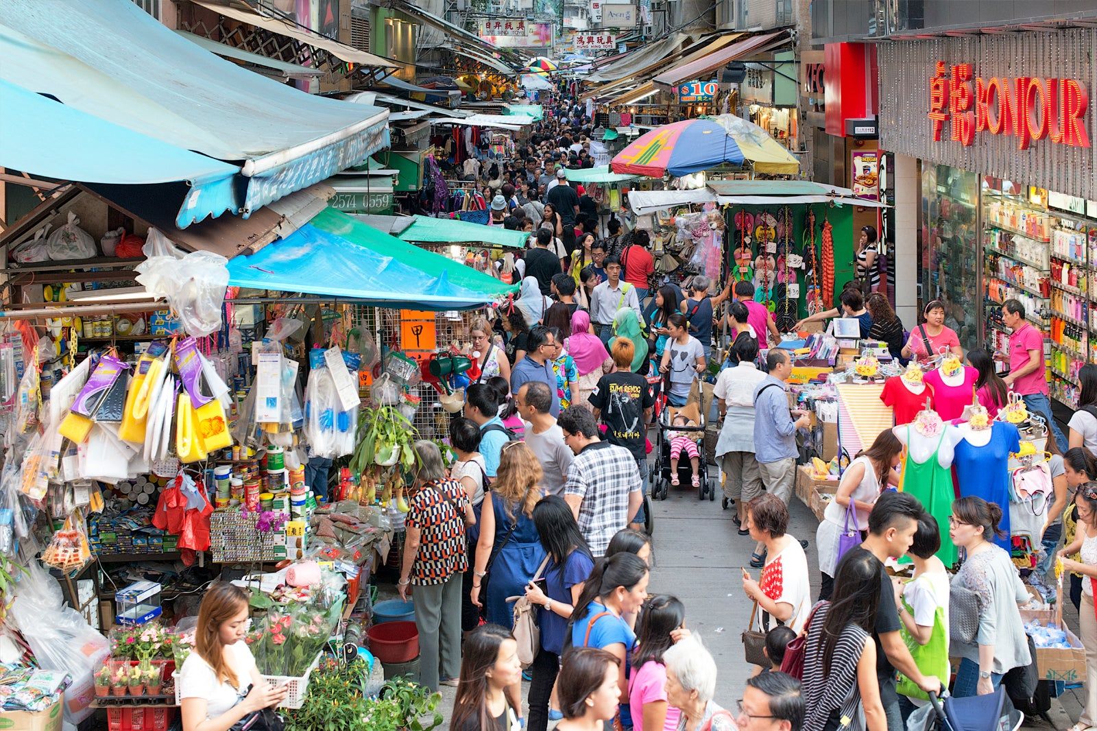 Shopping in Hong Kong Island
