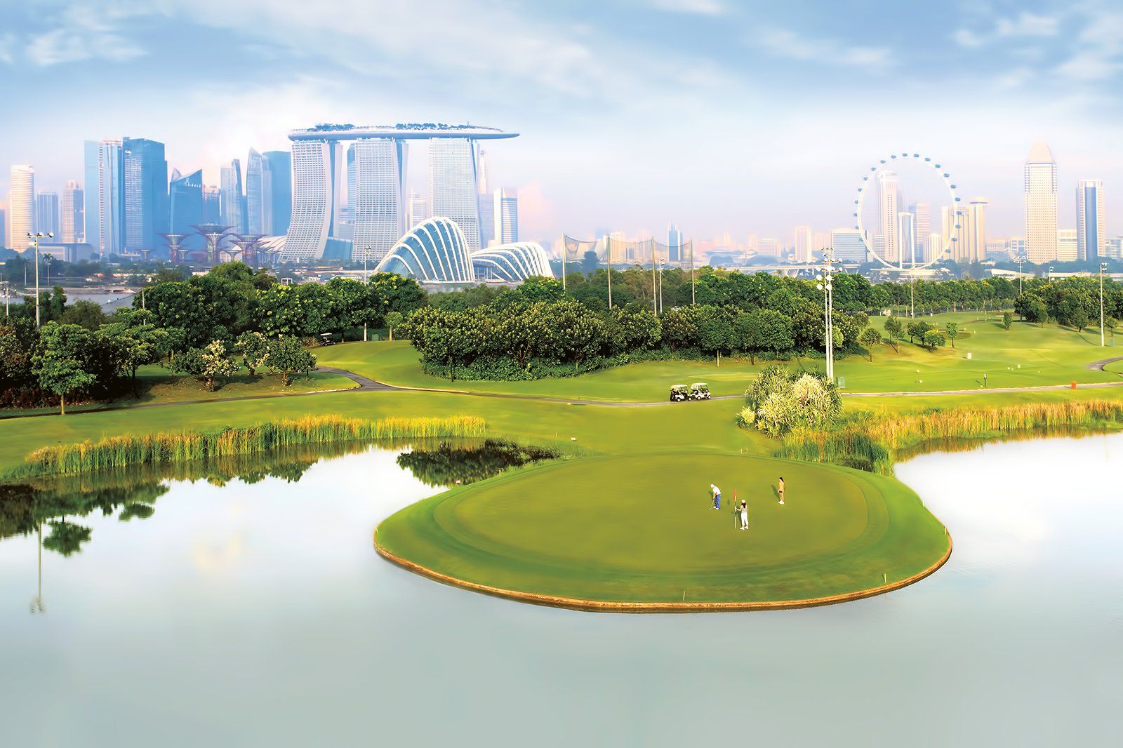 Marina Bay Golf Course in Singapore