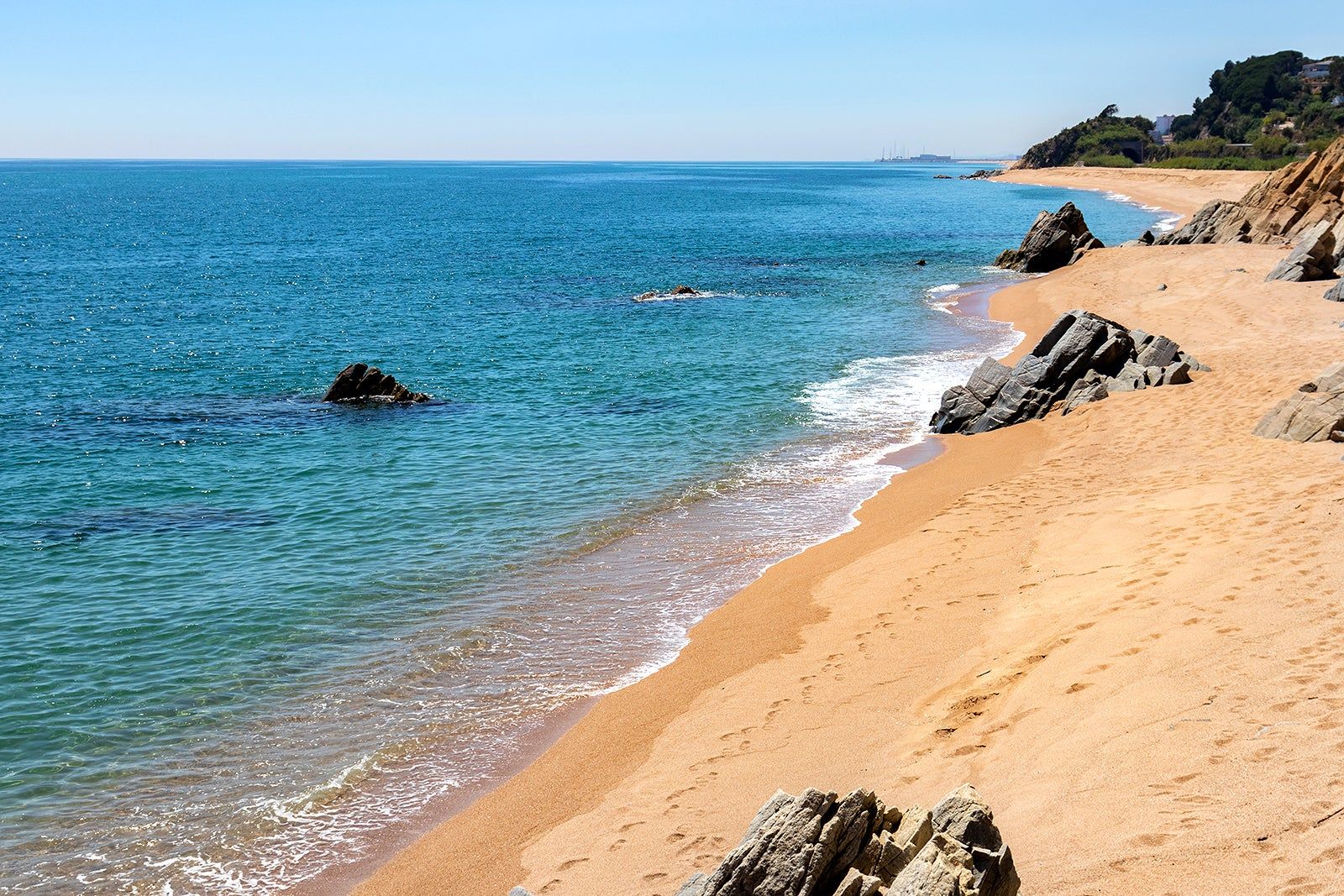 Platja De Les Roques D'en Lluc in Barcelona