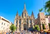 Barcelona Cathedral in Gothic Quarter