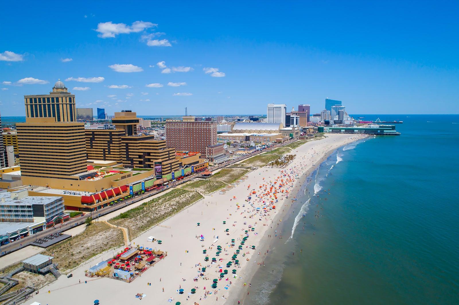 Atlantic City in USA