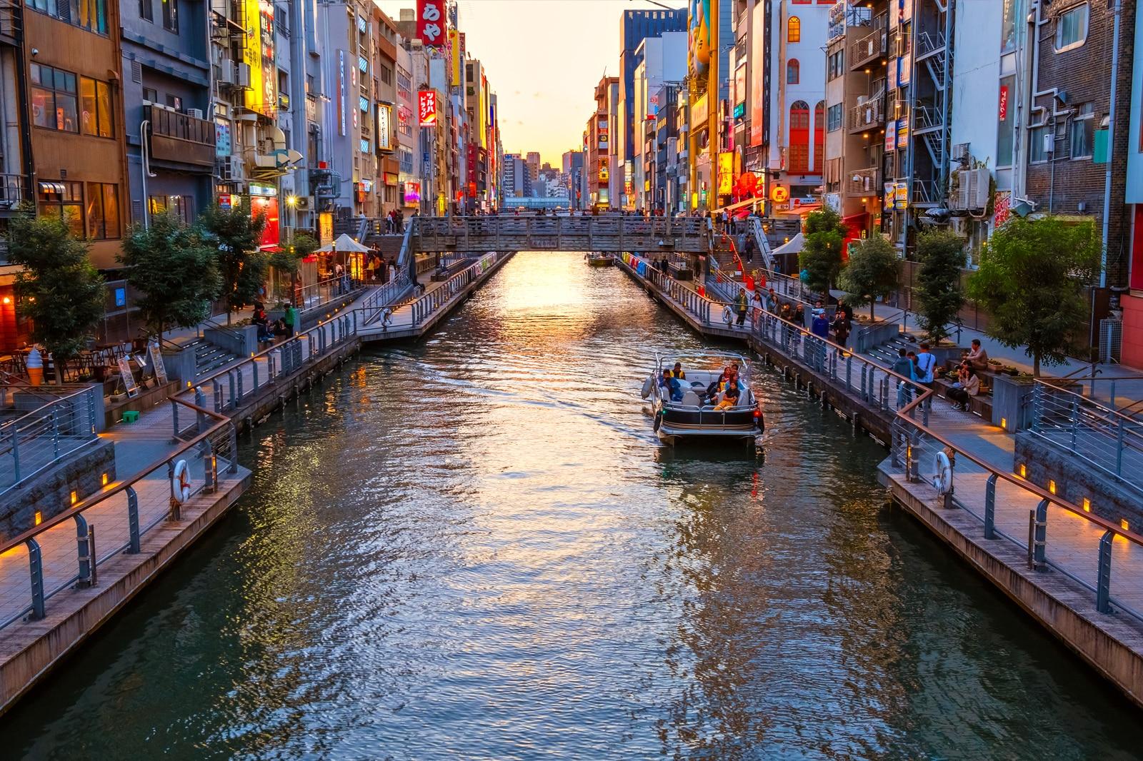 Nightlife in Osaka