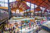 Great Market Hall in Budapest, Hungary