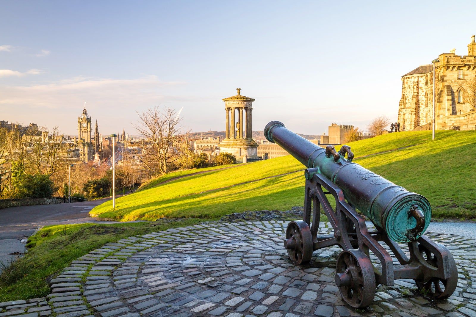 Calton Hill in Edinburgh