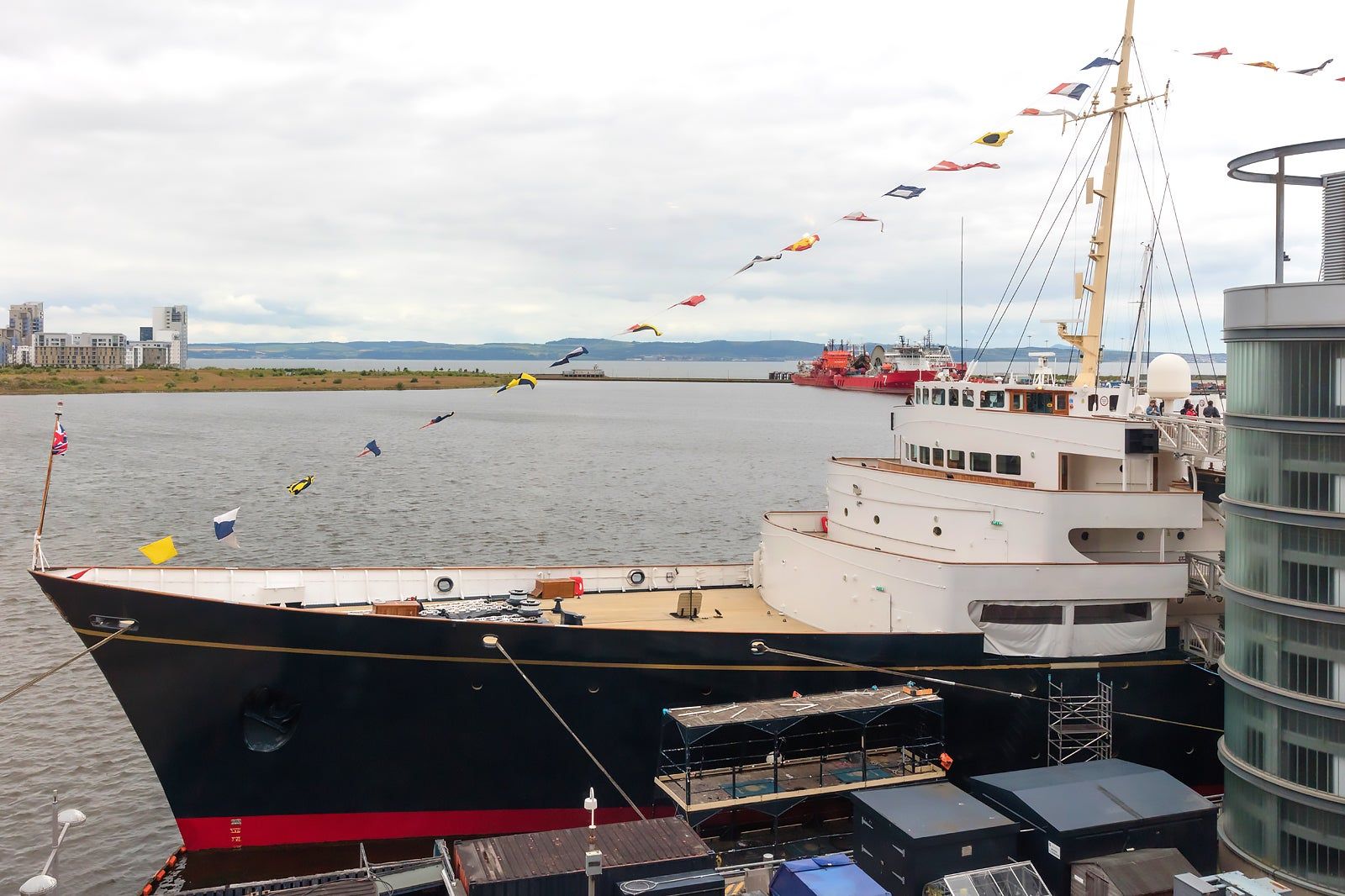 Royal Yacht Britannia in Edinburgh