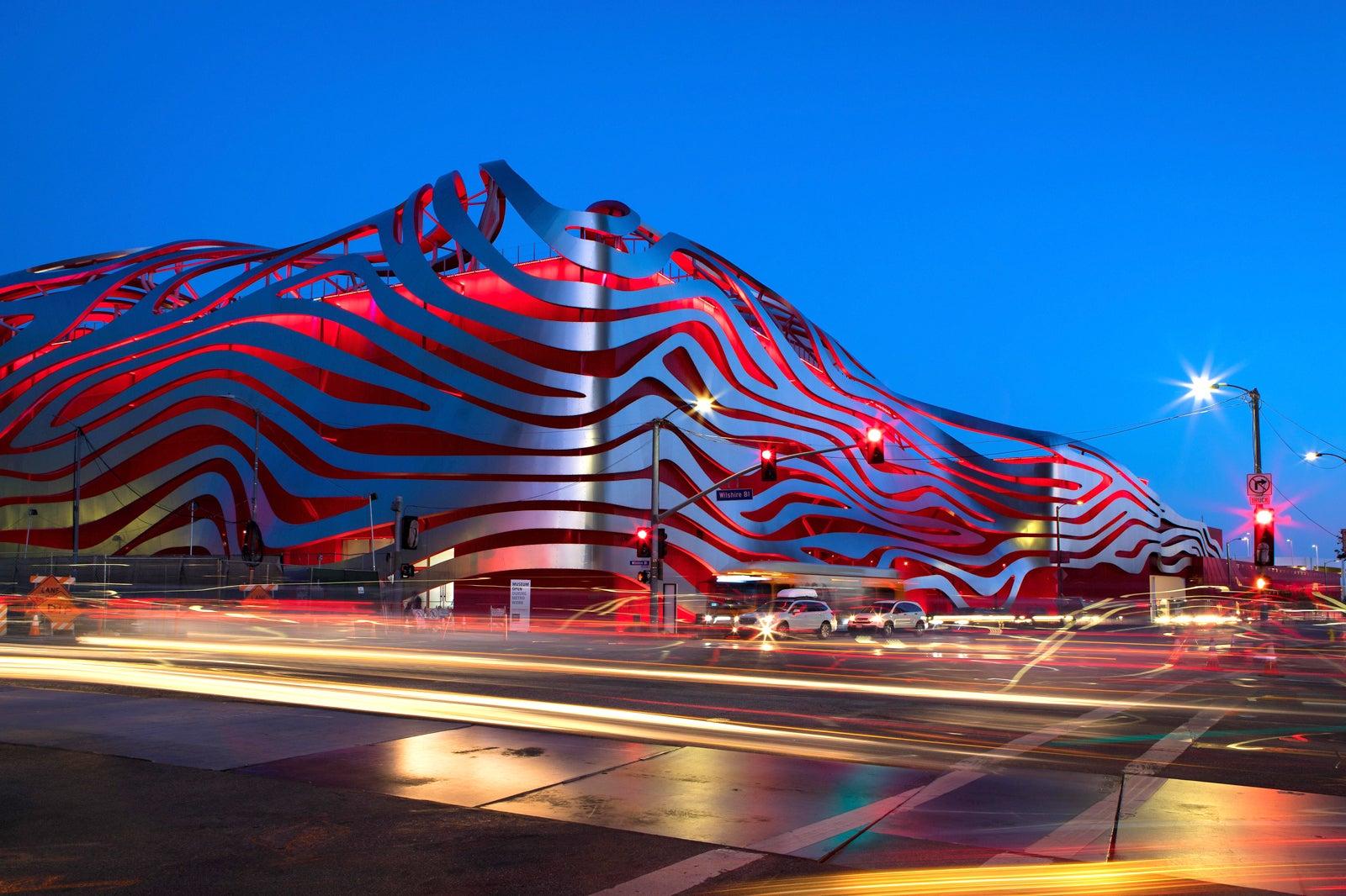 Petersen Automotive Museum in Los Angeles