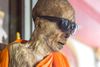 The mummified monk at Wat Khunaram