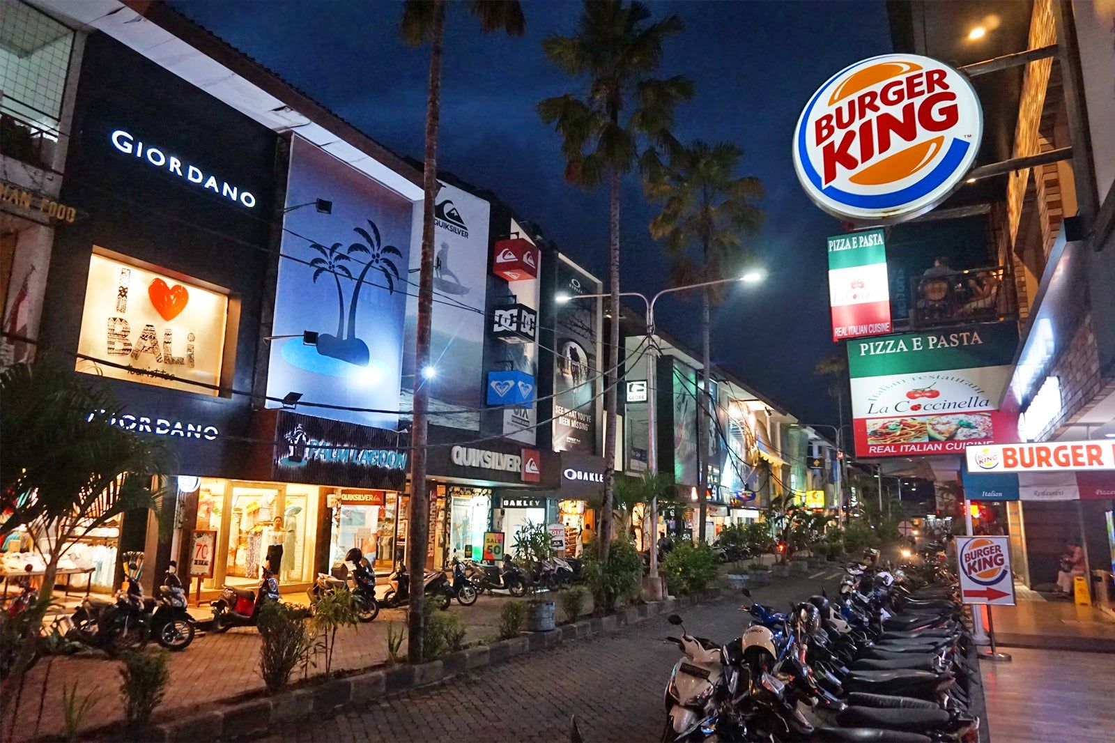 Kuta Square in Bali