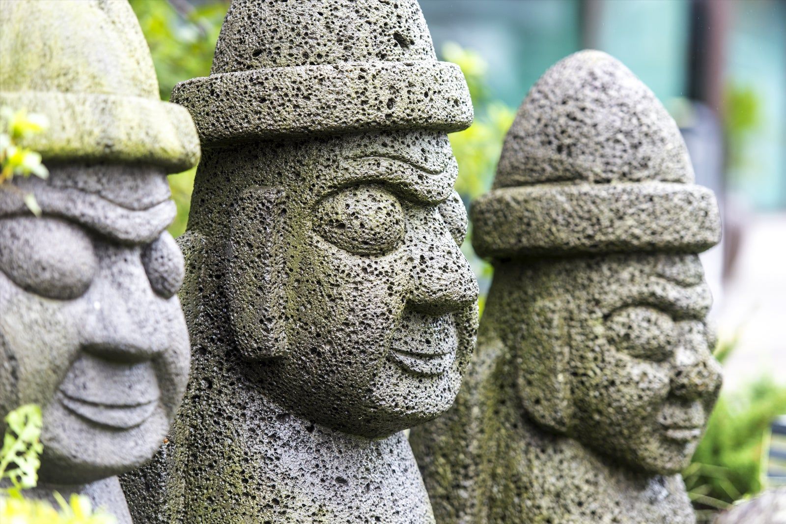 Dol Hareubang in Jeju Island