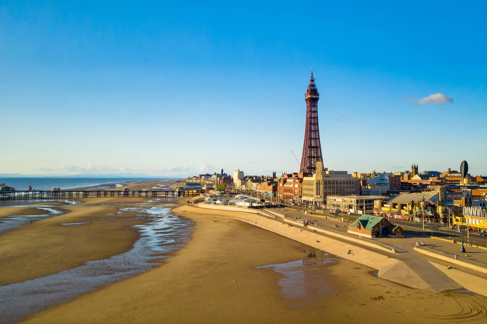 The Promenade in Blackpool