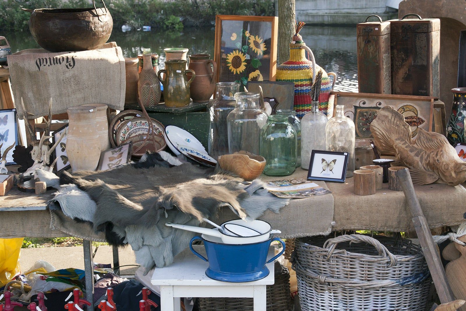 Waterlooplein Market in Amsterdam