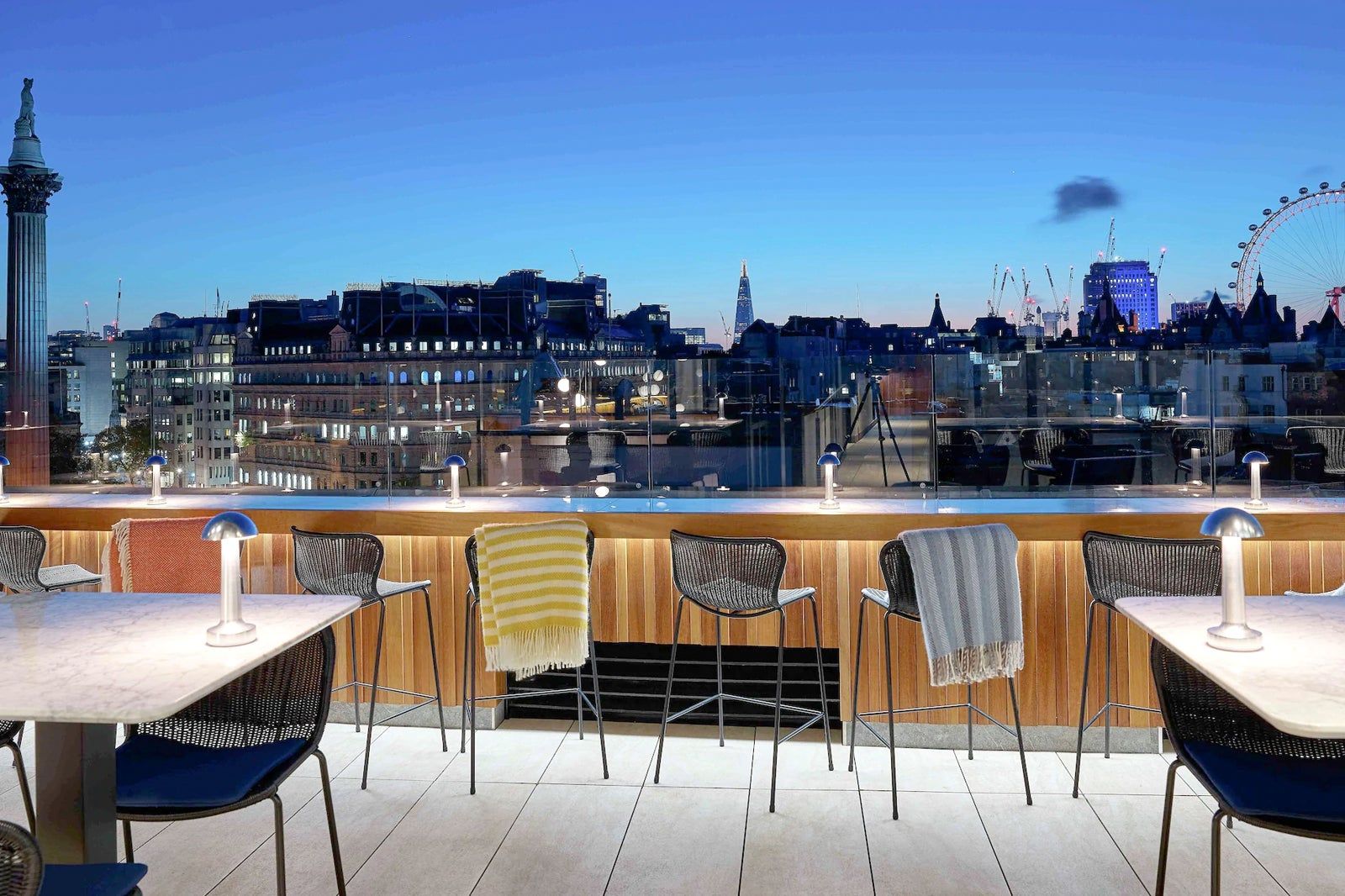 De bedste tagterrassebarer i London