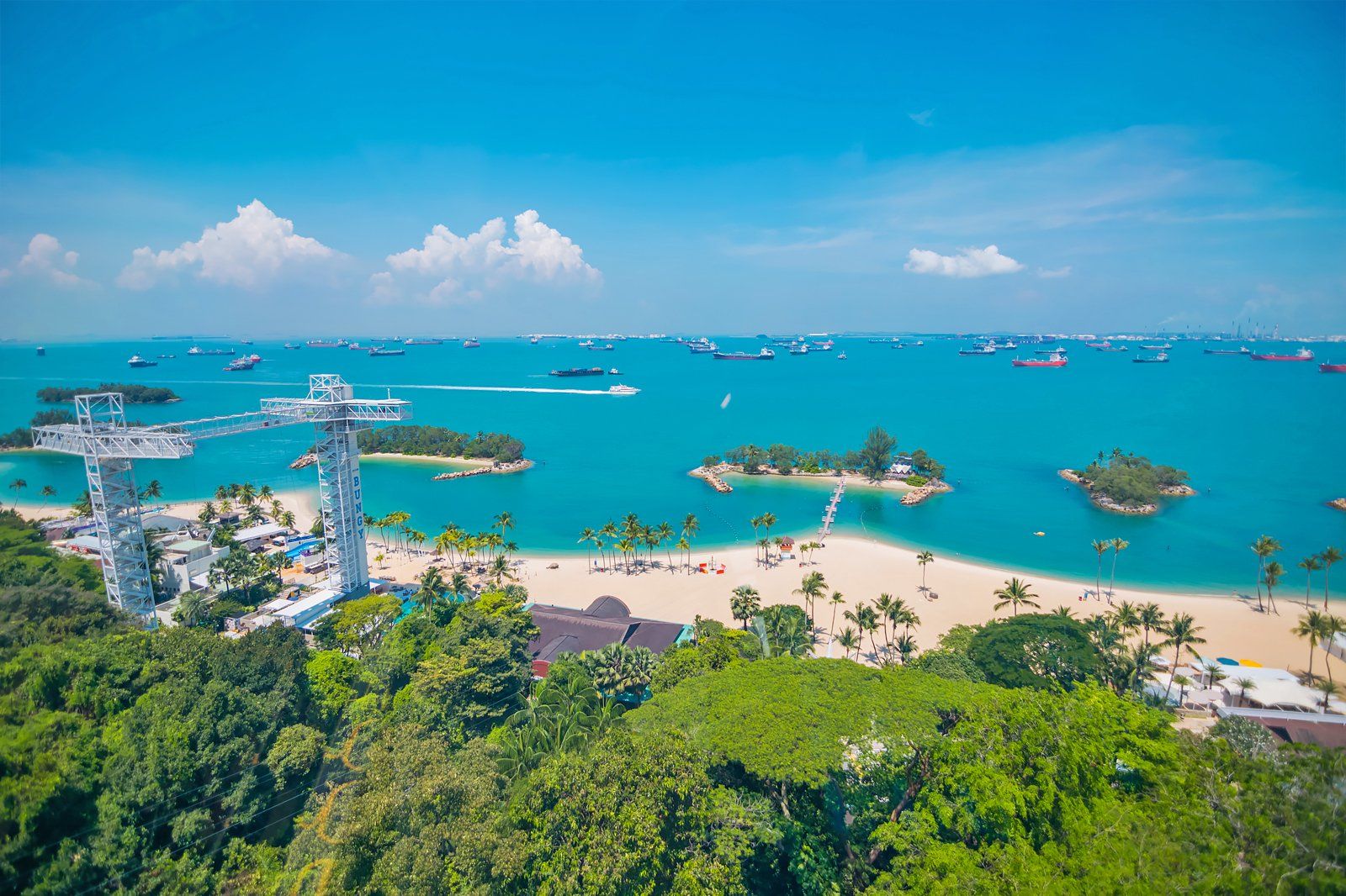 Siloso Beach in Singapore