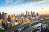 Buildings in Melbourne.
