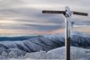 A sign on Mount Hotham.