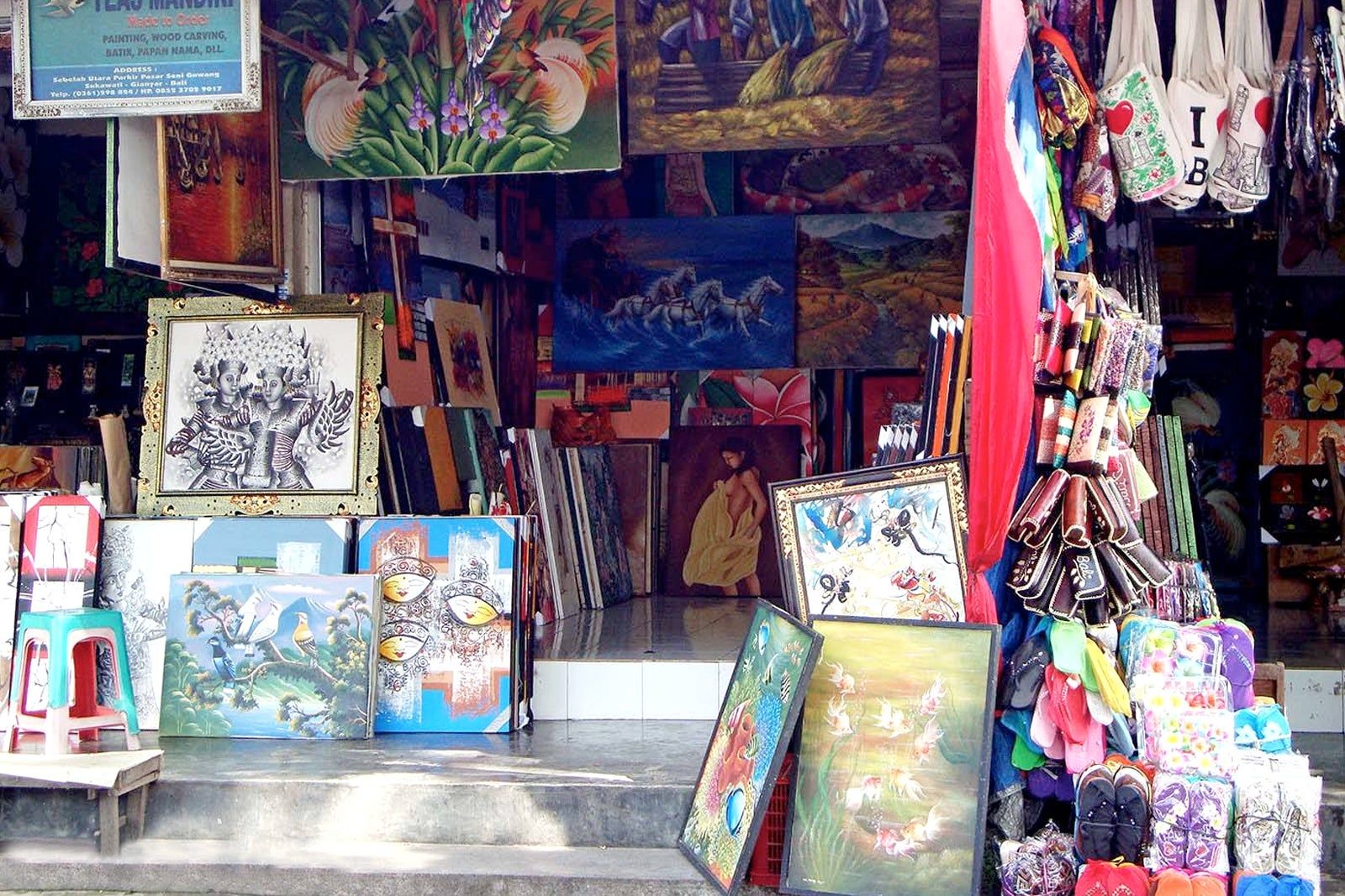 Guwang Art Market in Bali