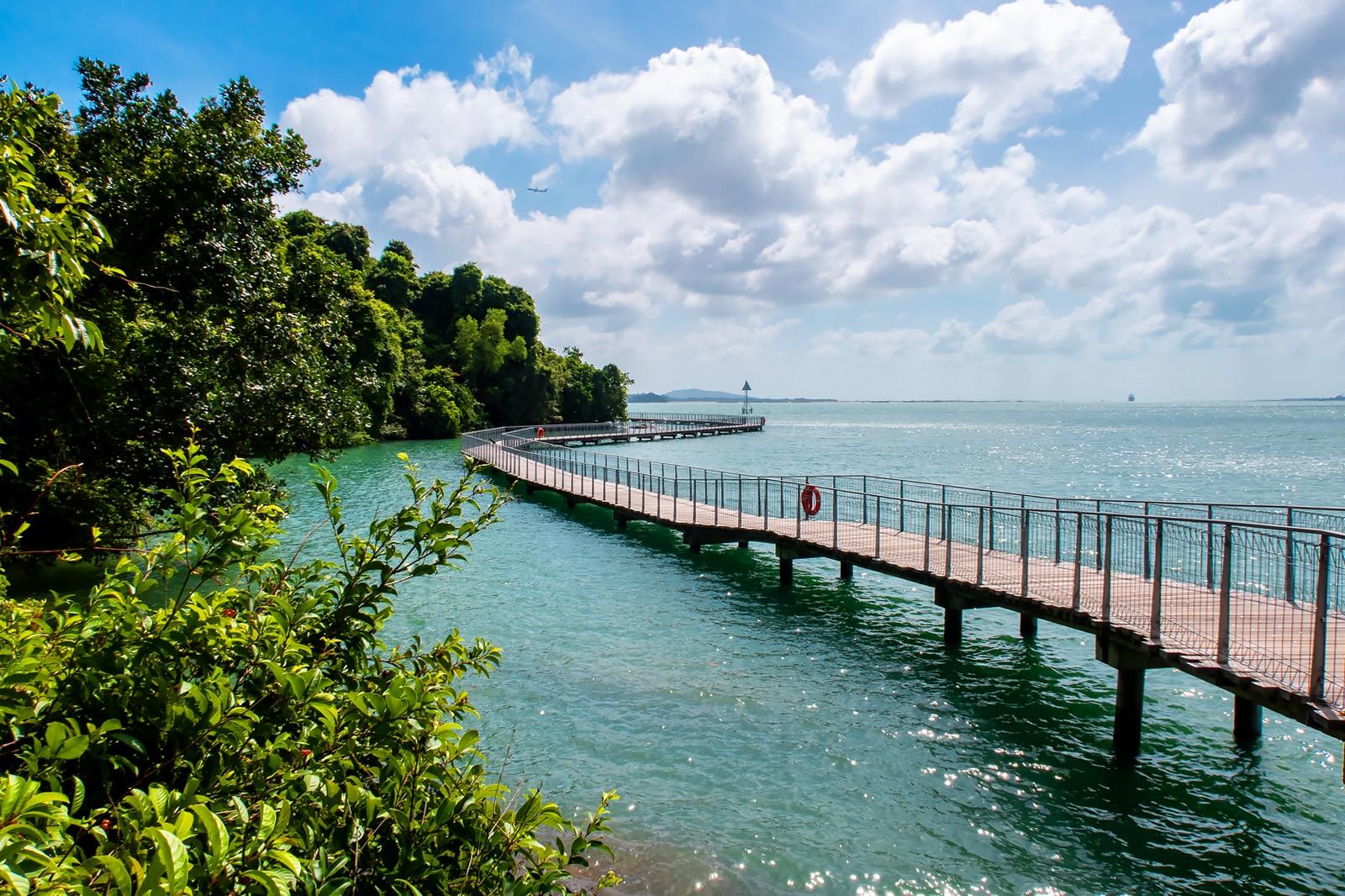 Pulau Ubin island in Singapore