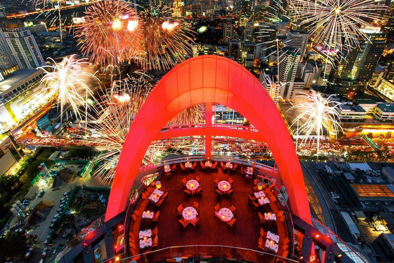 Red Sky Rooftop in Bangkok