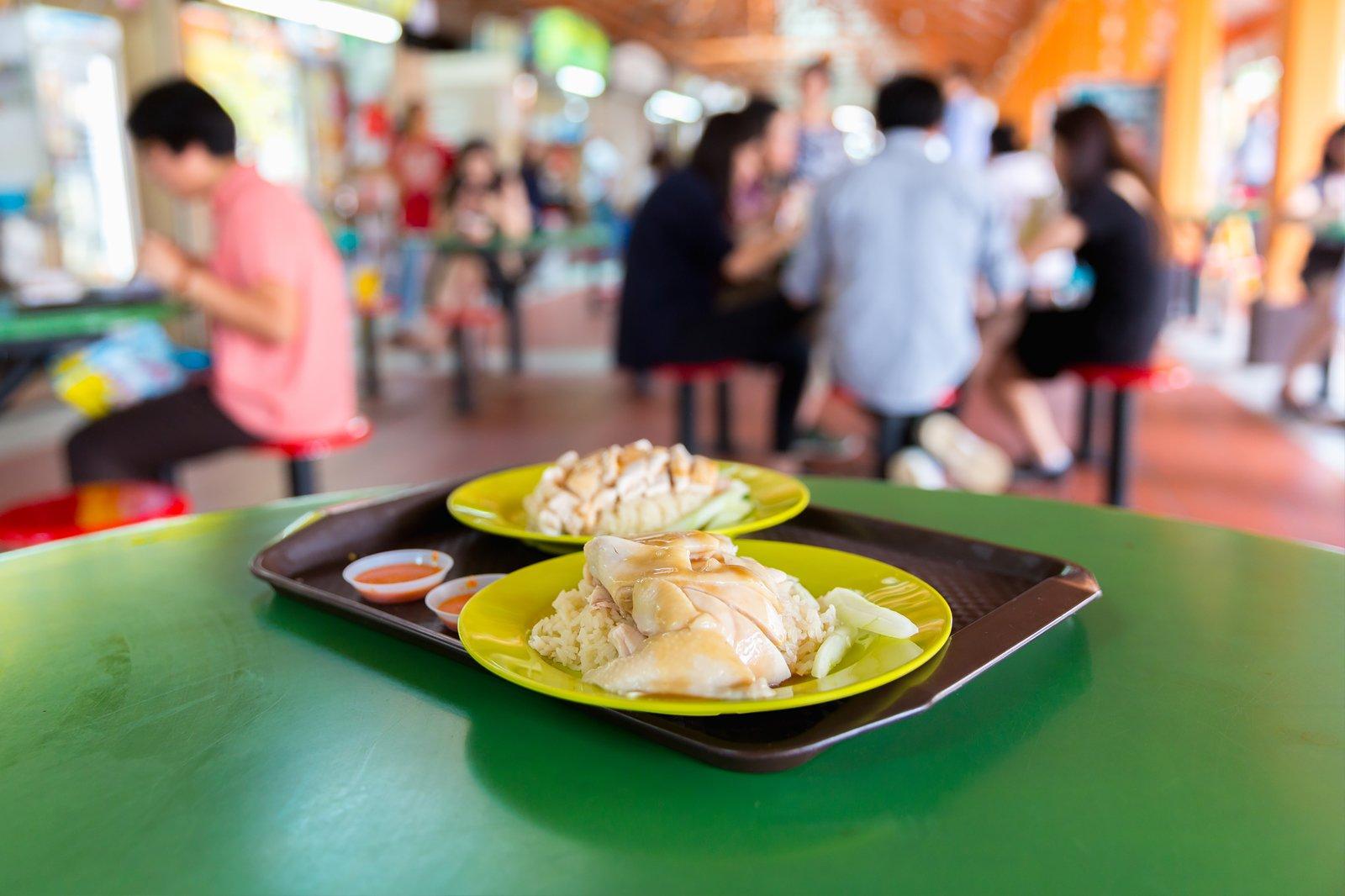 Maxwell Hawker Center in Singapore