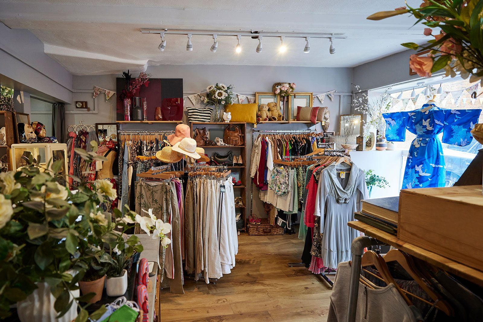 Good on display a thrift shop.